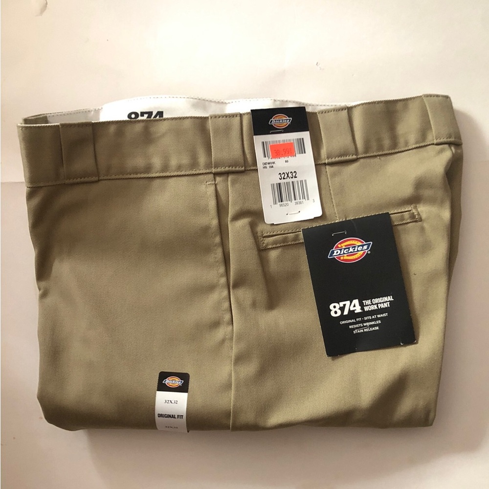 Dickies Men's Chino Pants in Khaki